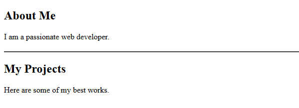 Horizontal Line Output