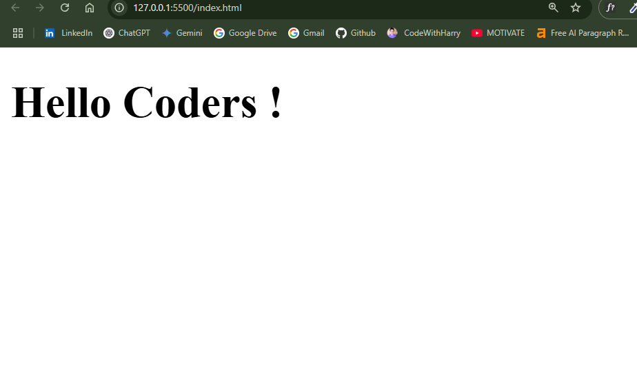 Hello Coders in Browser